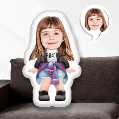 eJOYA Kişiye Özel Fotoğraflı Minik Popçu Yastık 115287