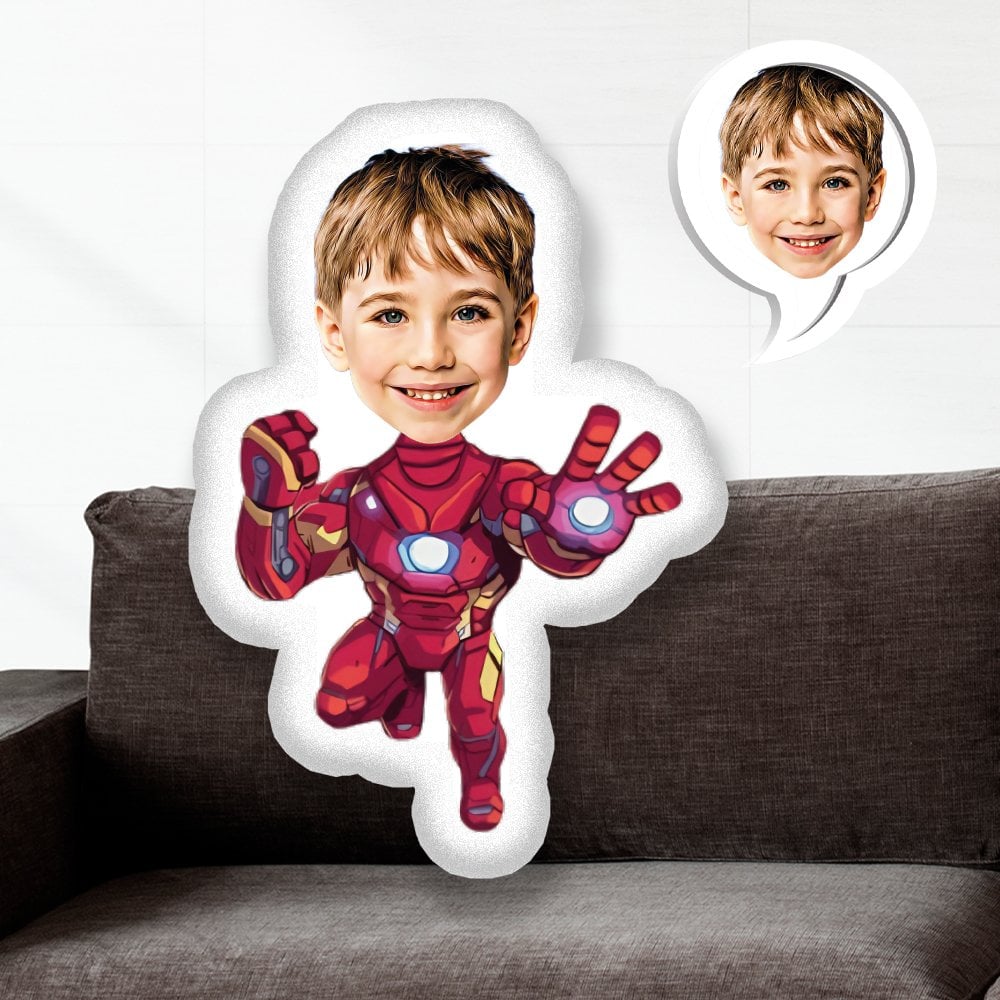 eJOYA Kişiye Özel Fotoğraflı  Süper Kahraman Yastık 115537