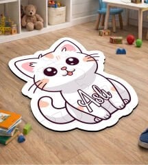 eJOYA Kişiye Özel Kedi Tasarımlı Puzzle Keçe Halı 116390
