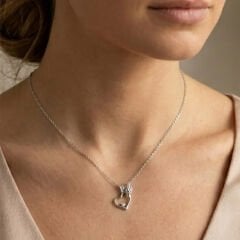 eJOYA Kalbimdeki Melek Gümüş Kolye 116392