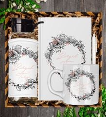 eJOYA Kişiye Özel Tasarım Defter Kalem Matara Ve Kupa Hediye Seti 104948