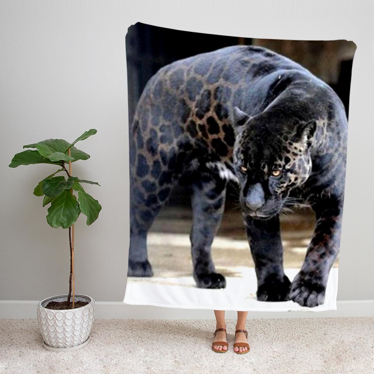 eJOYA Modern Desenli Polar TV Battaniyesi 92014