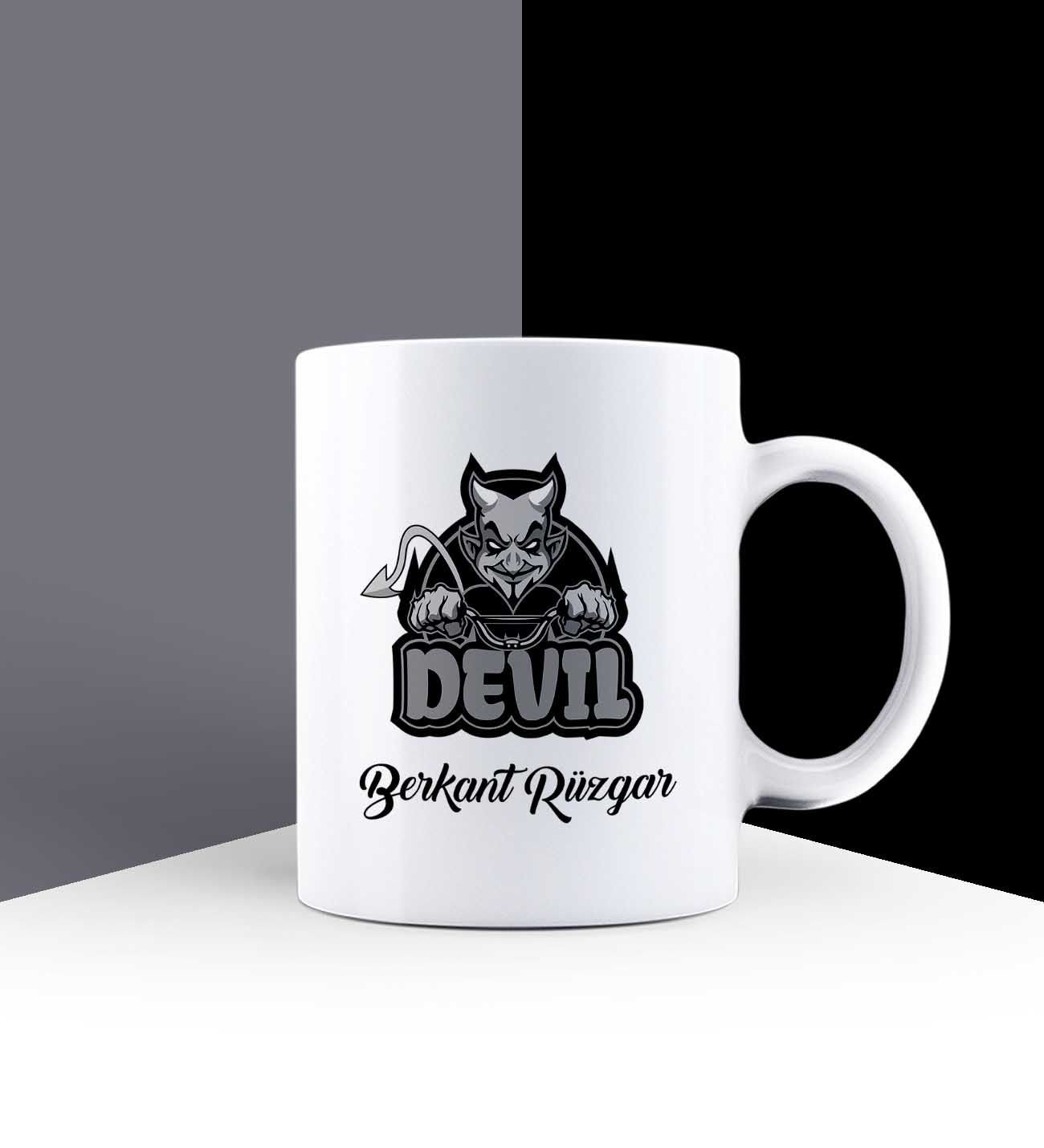 eJOYA Kişiye Özel Devil Kupa Bardak 85702