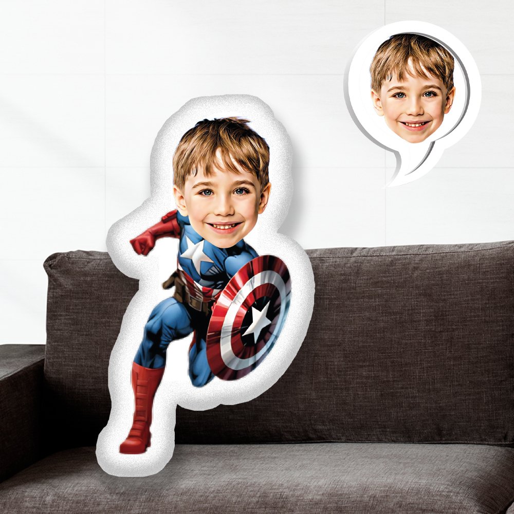eJOYA Kişiye Özel Fotoğraflı Süper Kahraman Yastık 115543