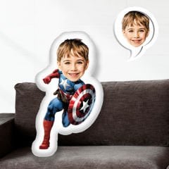 eJOYA Kişiye Özel Fotoğraflı Süper Kahraman Yastık 115543