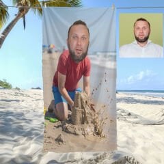 eJOYA Kişiye Özel Fotoğraflı Plaj ve Spor Havlusu 116416