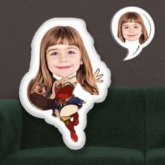 eJOYA Kişiye Özel Fotoğraflı Wonder Women Yastık 115544