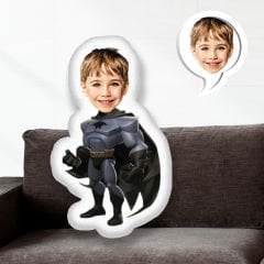 eJOYA Kişiye Özel Fotoğraflı Batmen Yastık 115545