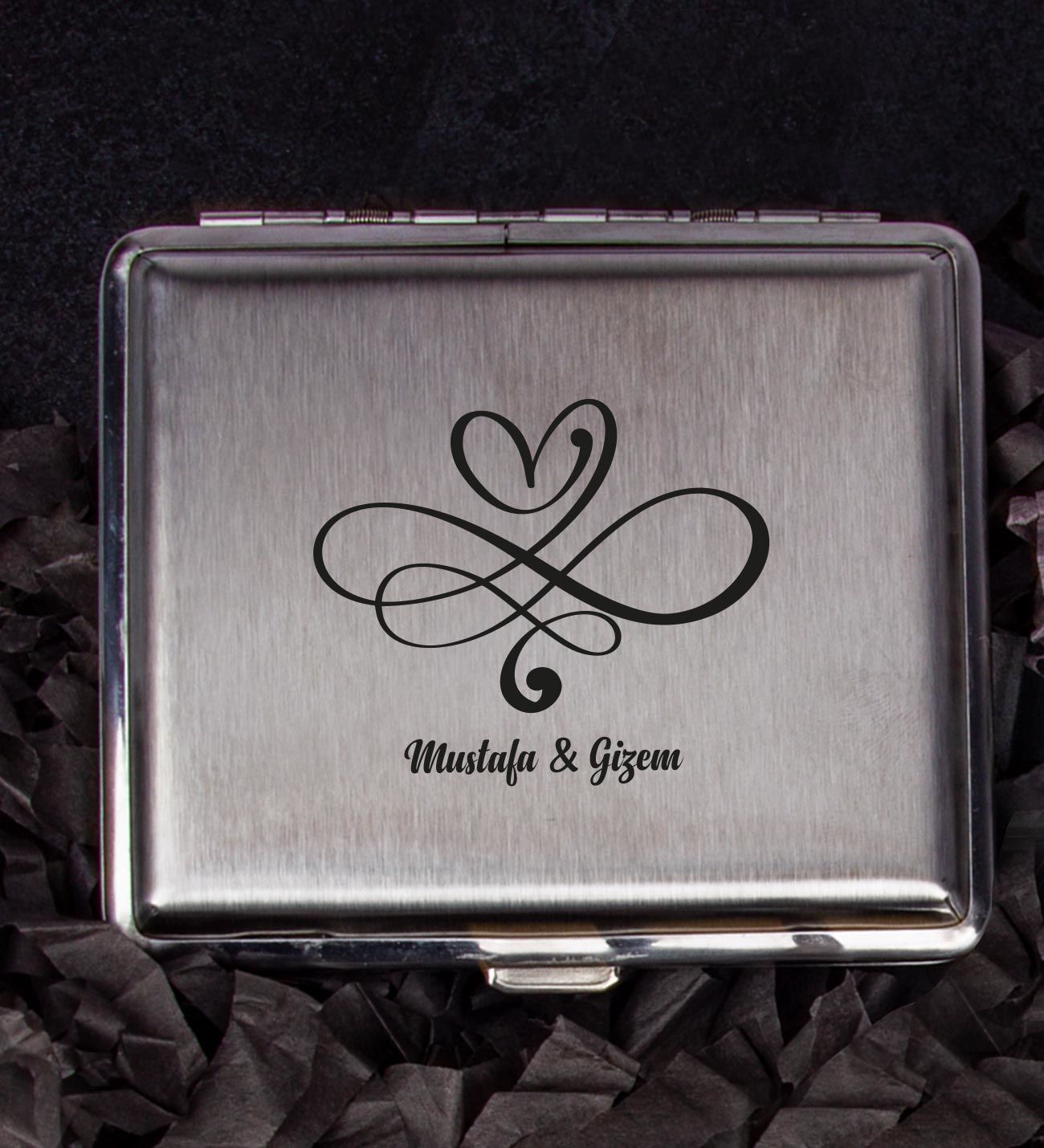 eJOYA Kişiye Özel Metal Sigara Tabakası 106977