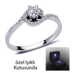 eJOYA 0,38 ct Tektaş Pırlanta Yüzük 74064