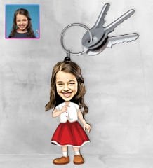 eJOYA Kişiye Özel Karikatür Tasarım Anahtarlık 97335