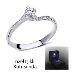 eJOYA 0,15 ct Tektaş Pırlanta Yüzük 74074