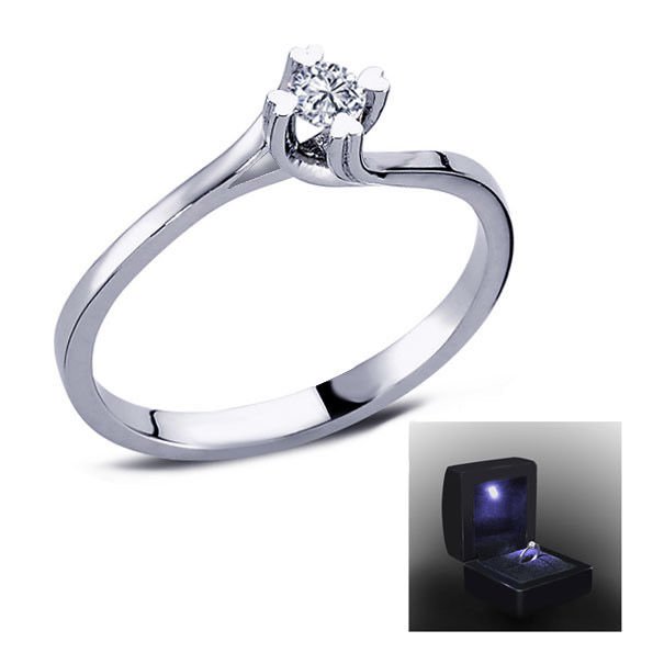 eJOYA 0,12 ct Tektaş Pırlanta Yüzük 74077