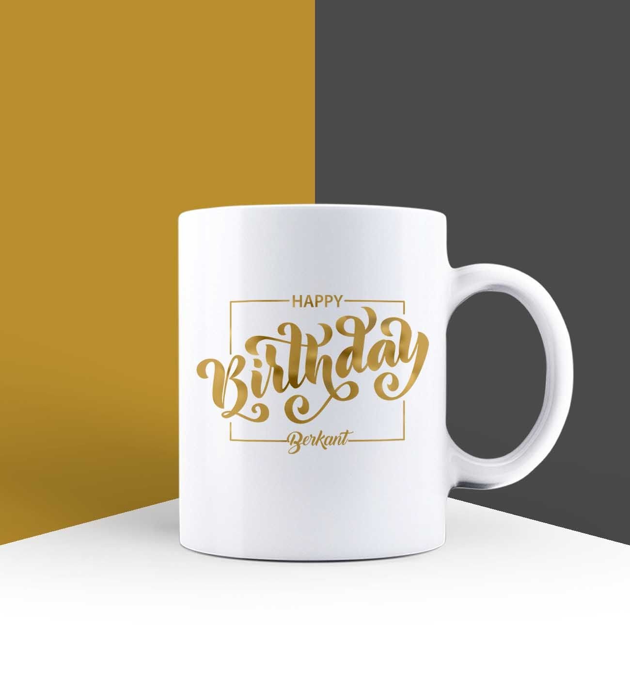 eJOYA Kişiye Özel Happy Birthday Kupa Bardak 85733