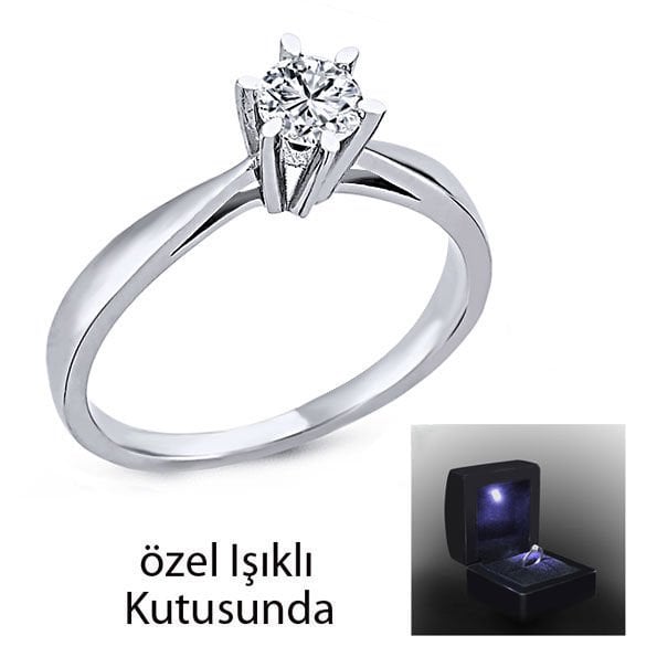 eJOYA 0,29 ct Tektaş Pırlanta Yüzük 74081