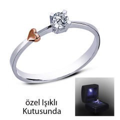 eJOYA 0,12 ct Tektaş Pırlanta Yüzük 74082