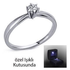 eJOYA 0,15 ct Tektaş Pırlanta Yüzük 74083