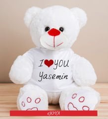 eJOYA Kişiye Özel Mesajlı Sevimli Peluş Ayıcık 45 cm 81867
