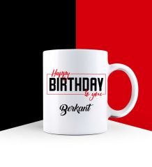eJOYA Kişiye Özel Happy Birthday Kupa Bardak 85746