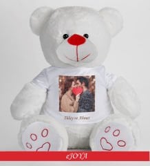 eJOYA Kişiye Özel Fotoğraflı Peluş Ayıcık 45 cm 81870