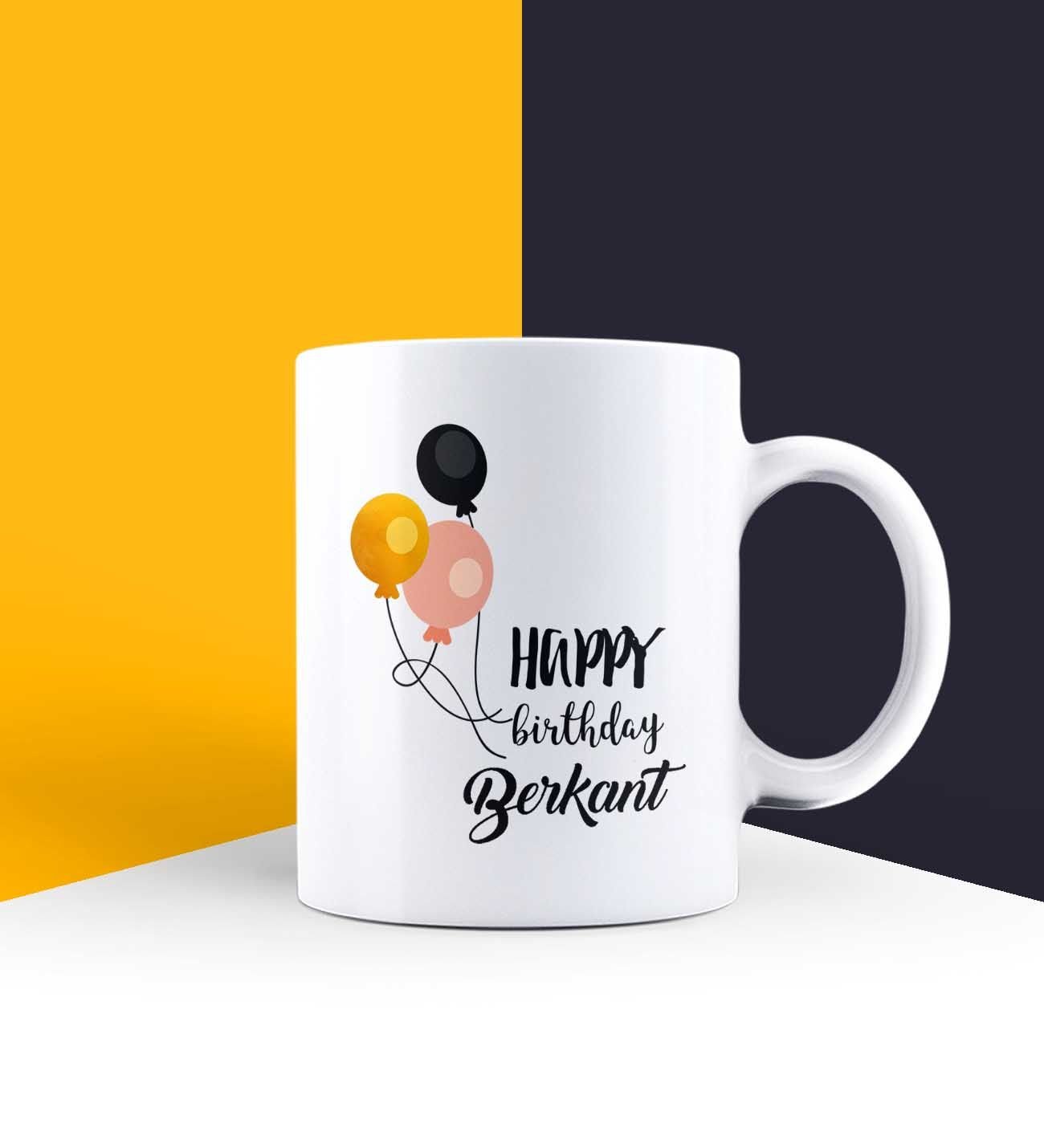 eJOYA Kişiye Özel Happy Birthday Kupa Bardak 85749
