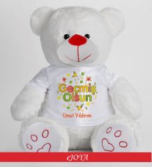 eJOYA Kişiye Özel Geçmiş Olsun Peluş Ayıcık 45 cm 81875