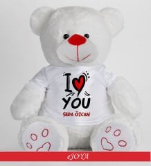 eJOYA Kişiye Özel I Love You Peluş Ayıcık 45 cm 81877