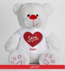 eJOYA Kişiye Özel Seni Seviyorum Peluş Ayıcık 45 cm 81878