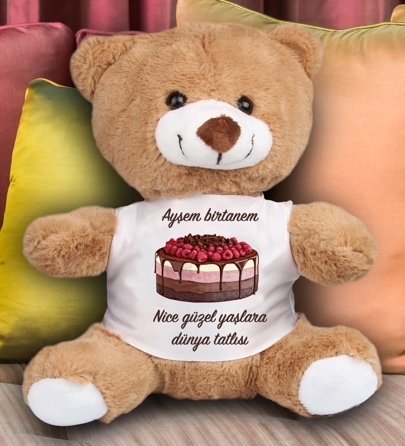eJOYA Kişiye Özel İyi ki Doğdun Peluş Ayıcık 23 cm 81888