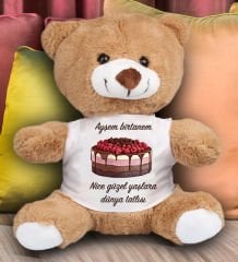 eJOYA Kişiye Özel İyi ki Doğdun Peluş Ayıcık 23 cm 81888