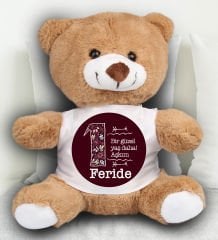 eJOYA Kişiye Özel İyi ki Doğdun Peluş Ayıcık 23 cm 81890