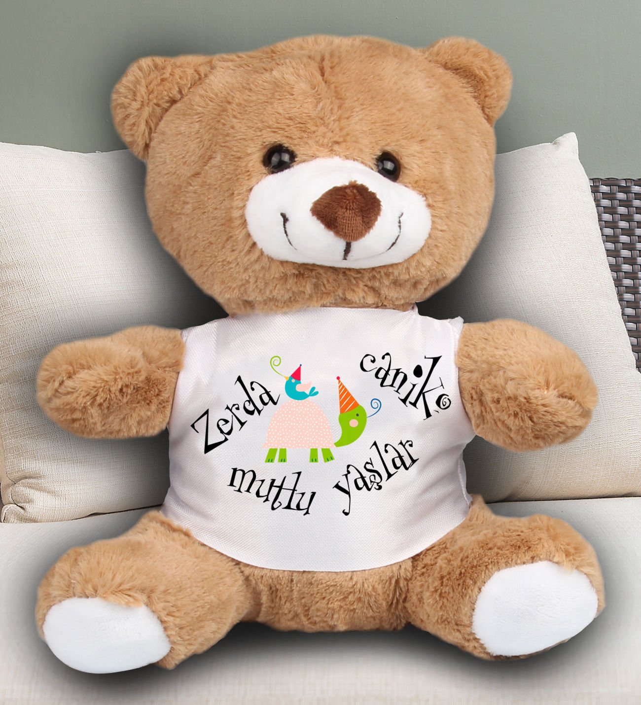 eJOYA Kişiye Özel İyi ki Doğdun Peluş Ayıcık 23 cm 81890