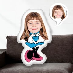 eJOYA Kişiye Özel Fotoğraflı Minnie Mouse Yastık 115310
