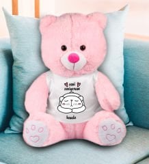 eJOYA Kişiye Özel Seni Seviyorum Temalı Peluş Ayıcık 45 cm 81941