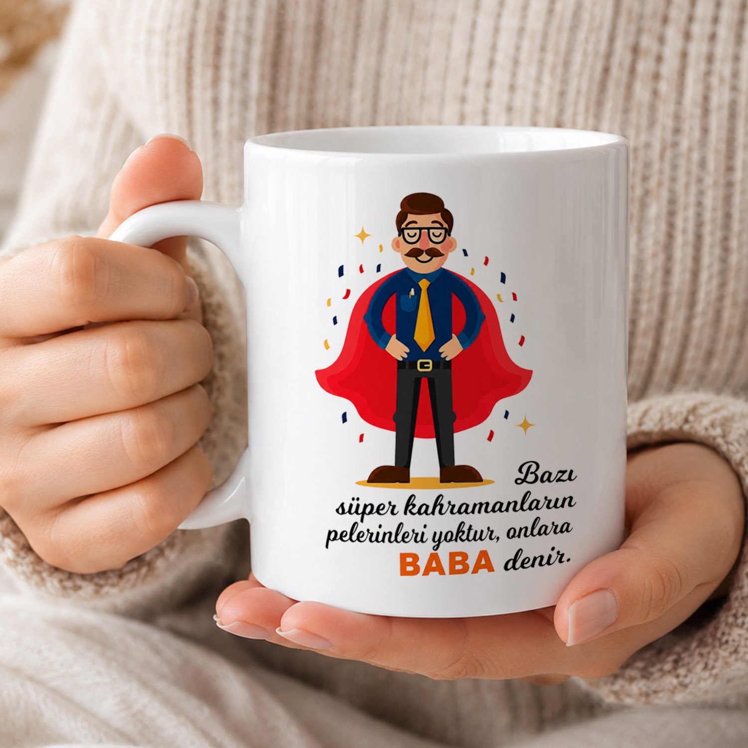 eJOYA Babalar Günü Temalı Kupa Bardak 116489
