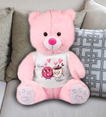eJOYA Kişiye Özel Kurabiye Sevgilim Temalı Peluş Ayıcık 45 cm 81946