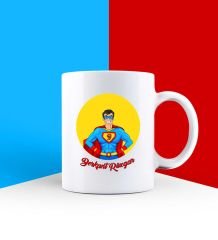 eJOYA Kişiye Özel Süper Adam Kupa Bardak 85849