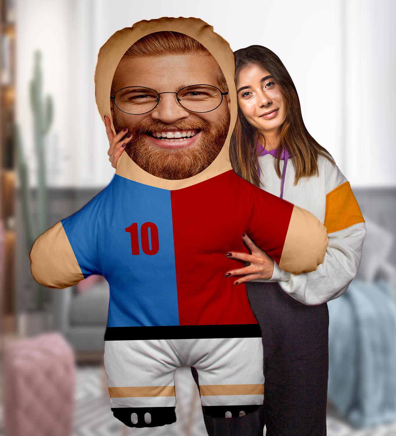 eJOYA Şampiyon Futbolcu Peluş Oyuncak 100x80 cm 114760