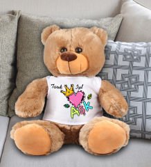 eJOYA Kişiye Özel Aşk Temalı Peluş Ayıcık 45 cm 81955