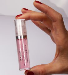 eJOYA Kişiye Özel Makyaj Çantası & Saten Toka & Soyulan Ruj & Dudak Parlatıcı Lipgloss Kozmetik Hediye Kutusu 110956