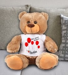 eJOYA Kişiye Özel Nice Yaşlara Temalı Peluş Ayıcık 45 cm 81959