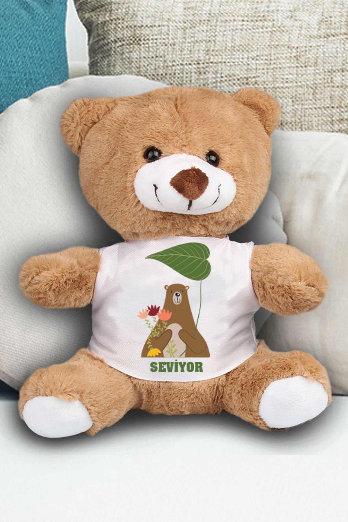 eJOYA Seviyor Temalı Peluş Ayıcık 23 cm 82197