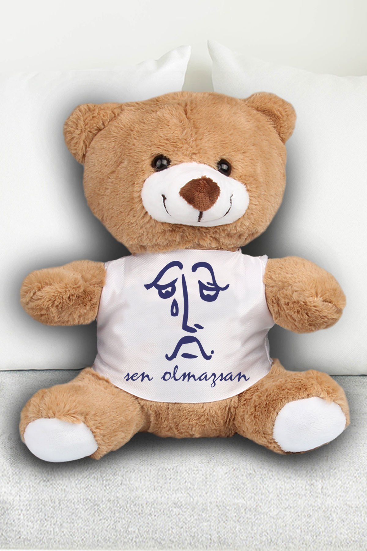 eJOYA Sen Olmazsan Temalı Peluş Ayıcık 23 cm 82202