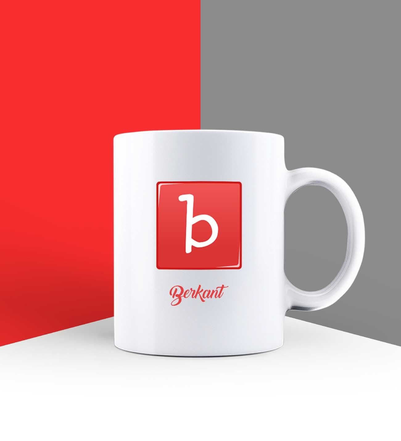eJOYA Kişiye Özel Harf ve İsim Kupa Bardak 85869