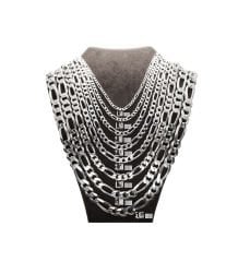 eJOYA Erkek Gümüş Figaro Zincir Kolye 84684