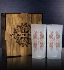 eJOYA Kişiye Özel Kutusunda 2'li Rakı Bardağı Hediye Seti 107178