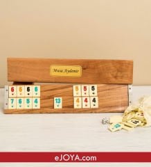 eJOYA Kişiye Özel Ağaç Istakalı Okey Takımı 80966