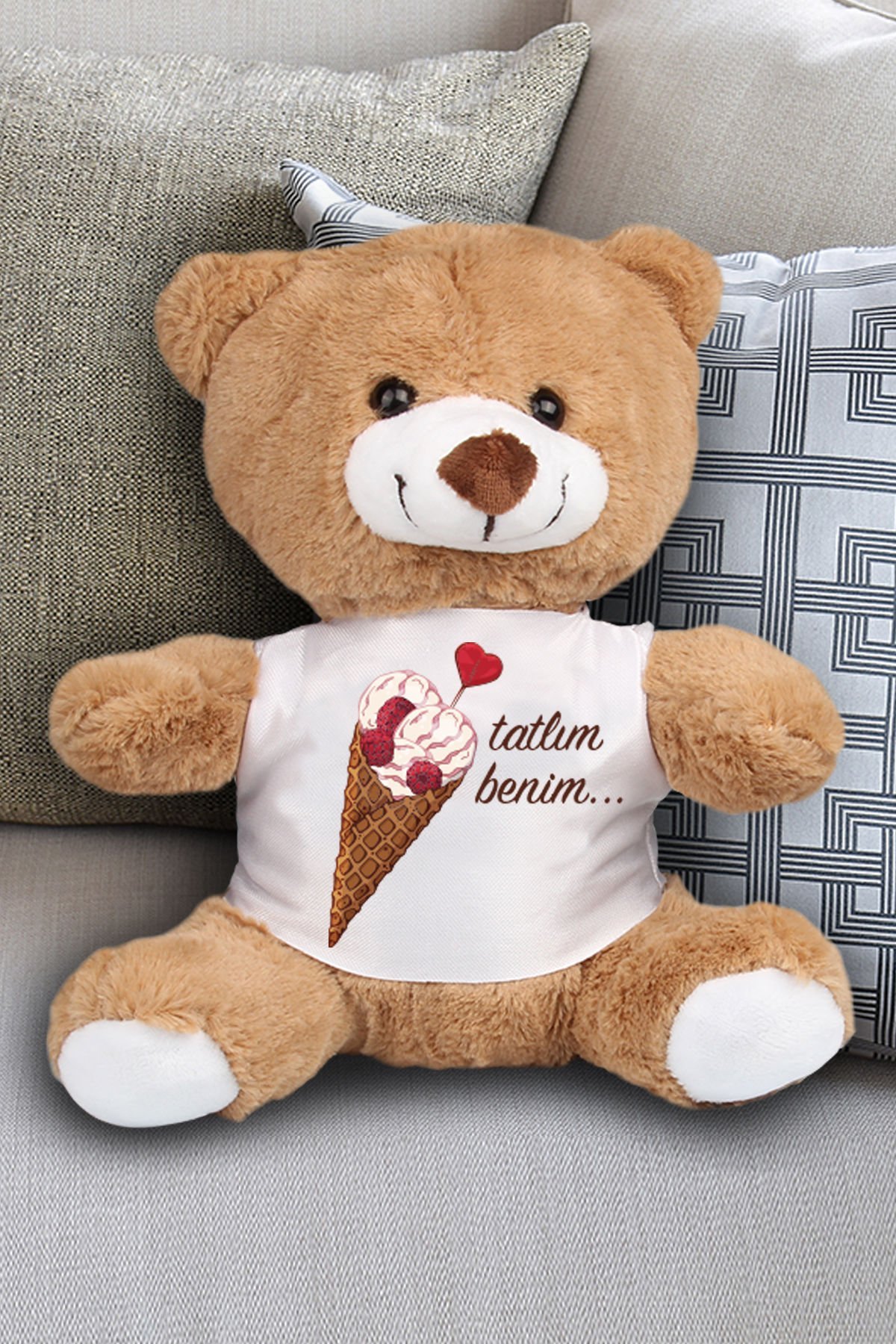 eJOYA Tatlım Benim Temalı Peluş Ayıcık 23 cm 82208