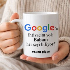 eJOYA Babalar Günü Temalı Kişiye Özel Kupa Bardak 116520