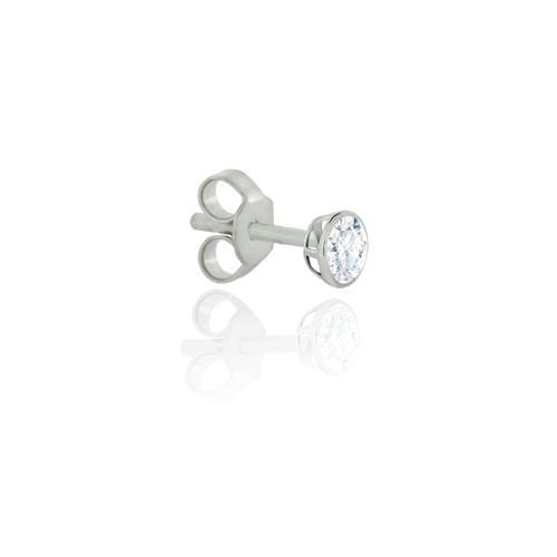 eJOYA Gümüş Erkek Küpesi 4mm 45881
